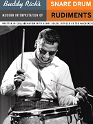 BUDDY RICHS MODERN INTERPRETATION OF SNARE DRUM RUDIMENTS BOOK cover